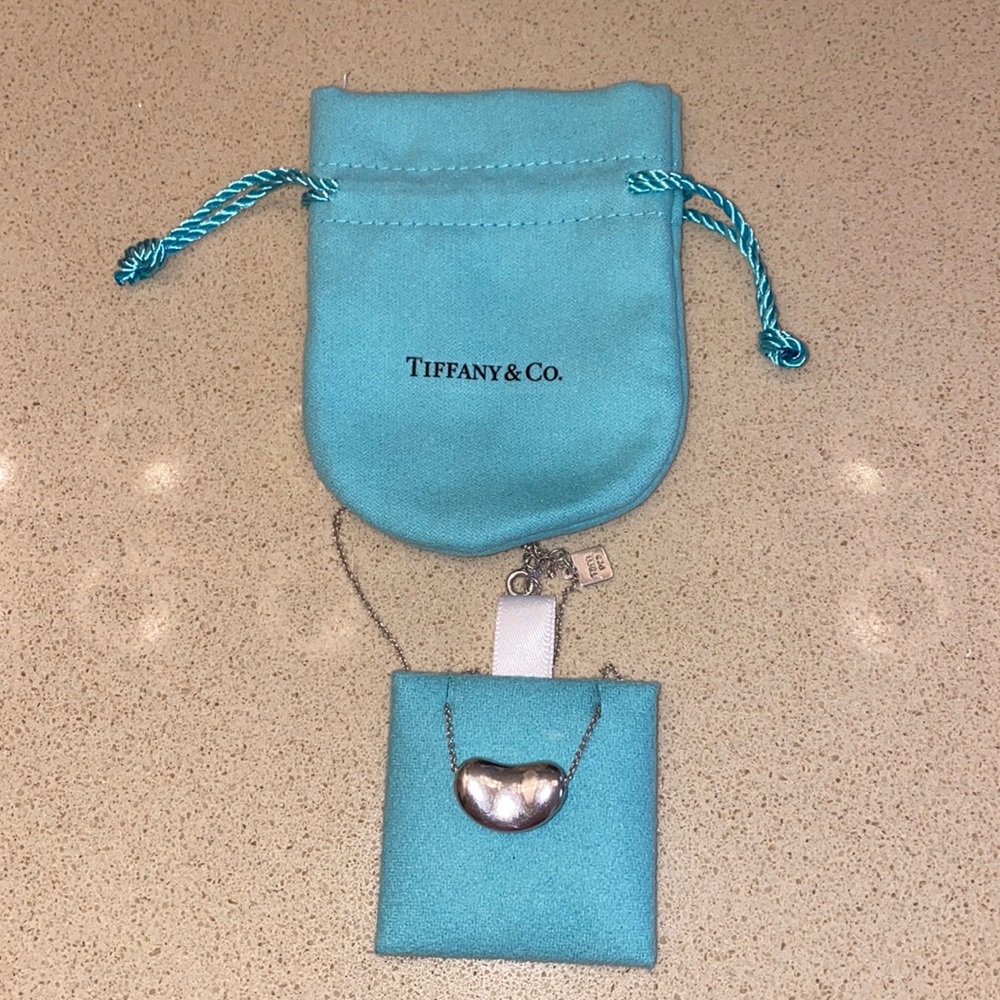 Tiffany & Co sterling silver necklace.